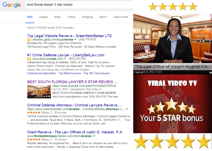 Best Florida Lawyers 5 Star Reviews